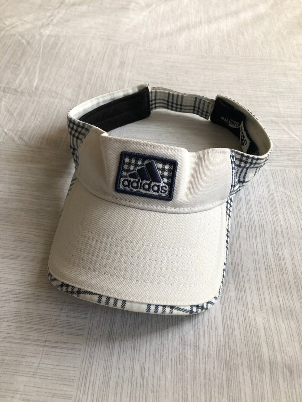 Adidas Gingham Plaid Visor